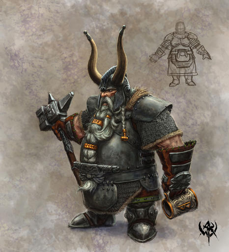 Warhammer Online: Время Возмездия - Концепт-арт – обзор рас.